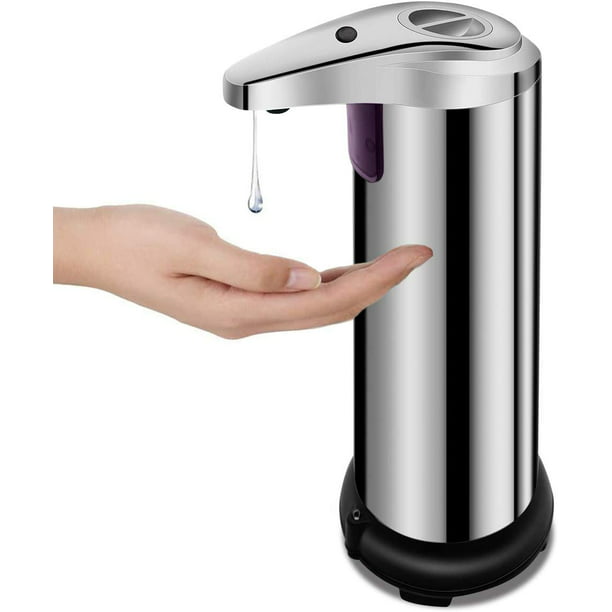 Touchless Automatic Stainless Steel Soap Dispenser Hands-Free With Motion Sensor